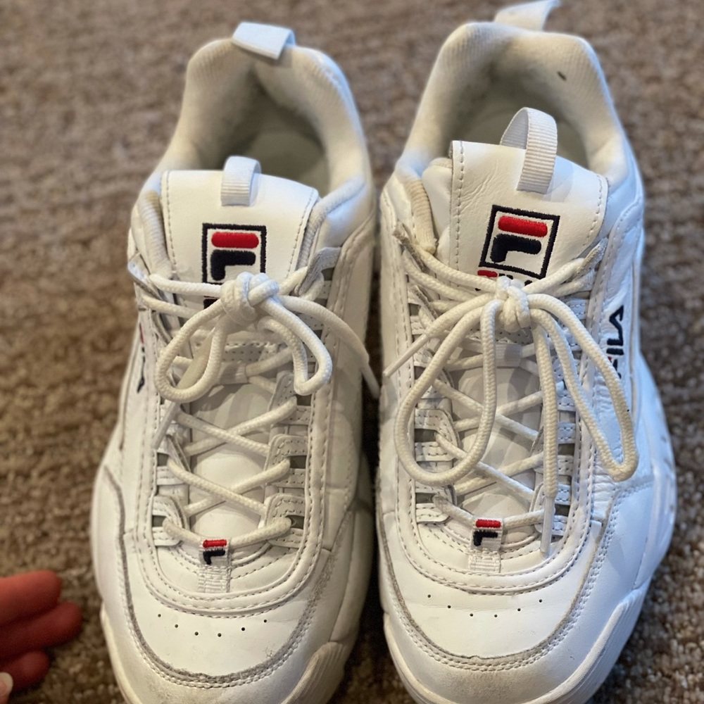 Fila disruptor sneakers, like new !